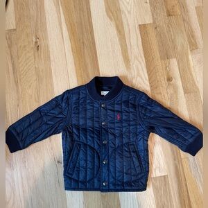 Ralph Lauren Kids Navy Quilted Jacket in 18M Size